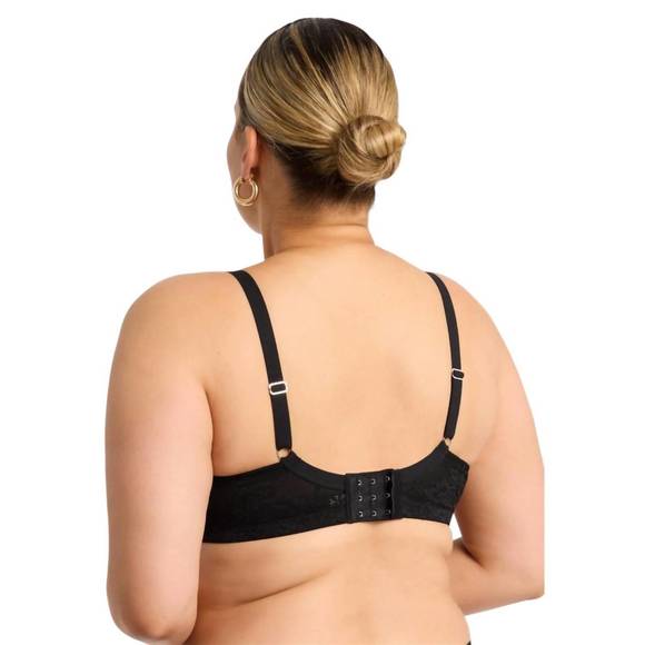 NEW MONTELLE INTIMATES wire-free dream bra in black - Picture 2 of 2